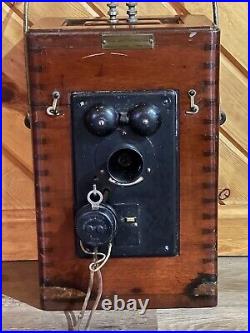 RARE WWI 1919 US Signal Corps Western Electric Inter-Phone Interphone Telephone