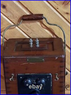 RARE WWI 1919 US Signal Corps Western Electric Inter-Phone Interphone Telephone