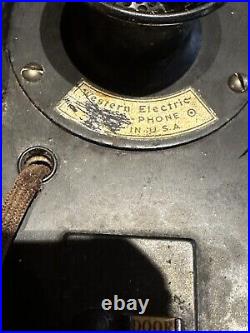 RARE WWI 1919 US Signal Corps Western Electric Inter-Phone Interphone Telephone