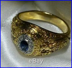 RAREWest Point 1928, TIFFANY & CO. Authentic 14k Gold Engagement Ring