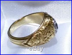 RAREWest Point 1928, TIFFANY & CO. Authentic 14k Gold Engagement Ring