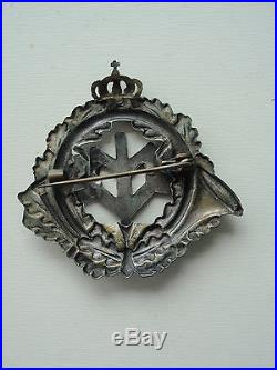 Romania Kingdom Mountain Troop's Badge. Very Rare! Medal
