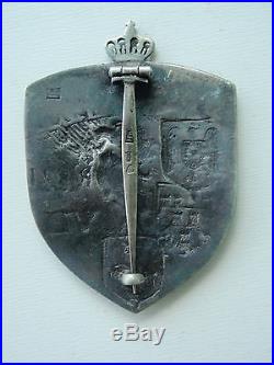 Romania Kingdom Officer's Regiment Badge For 82nd Infantry Medal Very Rare