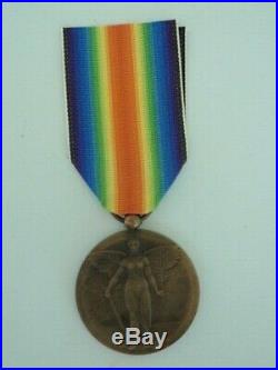 ROMANIA KINGDOM WWI VICTORY MEDAL OFFICIAL ISSUE With'KRISTESKU' SIGNATURE. RR! 2