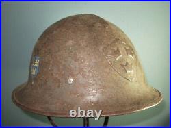 RR dd 1924 orig Swedish M23 helmet casque Stahlhelm casco elmo m WW2