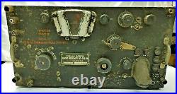 Radio Receiver BC-312 N Vintage Signal Corps US Army FOR PARTS