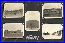 Rare 1920s Photo Album HONOLULU King Street HAWAII OAHU Pier FORT Gov Farrington