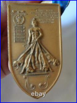 Rare 1923 Us National Match Dogs Of War Shooting Medal Named