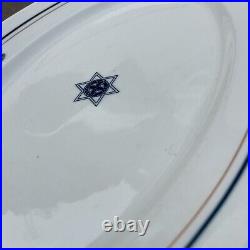 Rare 1930 Massachusetts Army National Guard 211th Military Police China Platter