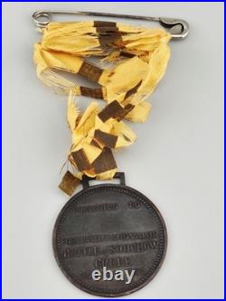 Rare 1932 USMC 4th Marines Battle of Soochow Creek Medal Shanghai China Marine