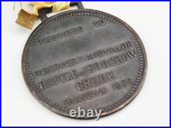 Rare 1932 USMC 4th Marines Battle of Soochow Creek Medal Shanghai China Marine