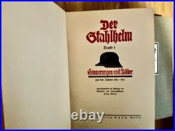 Rare 1933, 2 Volume Stahlhelmbund History vintage interesting history 1932/33