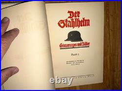 Rare 1933, 2 Volume Stahlhelmbund History vintage interesting history 1932/33