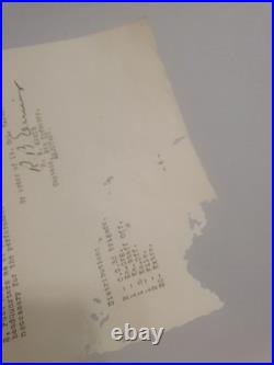 Rare 1934 9th Infantry Reg. Training Archive Camp Bullis, Fort Sam Houston Memos