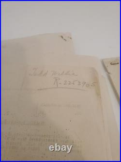 Rare 1934 9th Infantry Reg. Training Archive Camp Bullis, Fort Sam Houston Memos