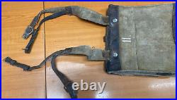 Rare! 1936! Rkka Kersey Infantry Soviet Backpack/ Rucksack With Belts Ussr Stamp