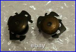 Rare 20's Matched Pair China Marine Em Bronze Brass Famous Droop Wing Style
