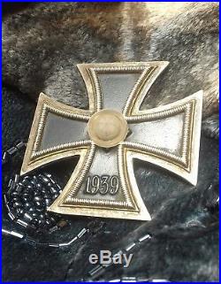 Rare Antique & Original WW2 German First Class Iron Cross Wilhelm Deumer