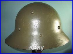 Rare Czech Spanish helmet casco stahlhelm Espagnol casque elmetto civil war