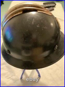 Rare Czechoslovakia Republic, Fire Brigade M29 Steel Helmet, 1920's era