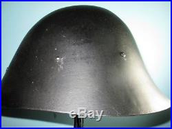 Rare Dutch M38 helmet sharp brim Stahlhelm casque casco elmo Kask