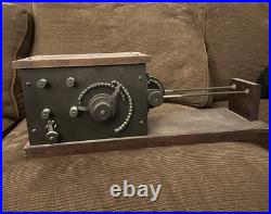 Rare, Navy J. F. Arnold Loose Coupler Radio from the early 1900's. Circa WWI