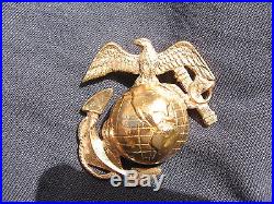 Rare Original USMC P1930's Gooney Bird China Marine Dress Cover EGA