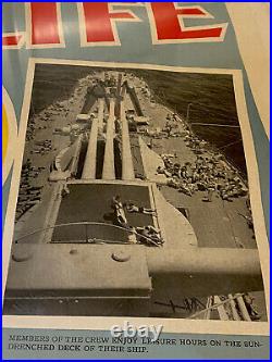 Rare Original USN Navy Life Recruiting Poster 1931 Pre WW2 WWII Matt Murphy NRB