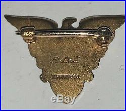 Rare Original Usma West Point 1928 Tiffany Made Graduate Pin Researchable