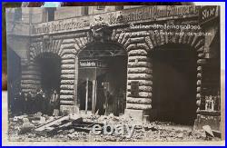 Rare! Post-ww1 German Freikorps Berlin After The Storm 1919 Photo Postcard Rppc Rare! Post-ww1 German Freikorps Berlin After The Storm 1919 Photo Postcard Rppc