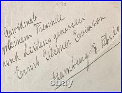 Rare! Post-ww1 German Übergangsheer Armed Soldier Hamburg 1920 Photo Postcard