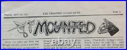 Rare! Pre WW2 USMC American Legation Guard News Peking China Embassy 1931 Vol 1