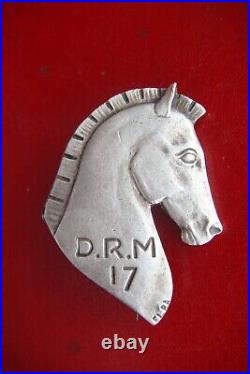 Rare Romania Divizionul Regimentelor De Munte Horse Military Badge Sign Elra