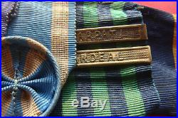 Rare Romania Military Medal Bar Top Condition 4 Medals Romania Officer Medals