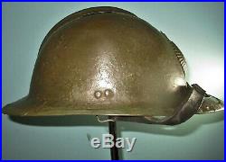Rare Thai helmet orig Siam production casque Stahlhelm casco elmo m Belgium