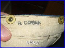 Rare USMC 1920s Dress Uniform-Tunic-Pants-Belt And Rare 1922 Pattern Visor Hat