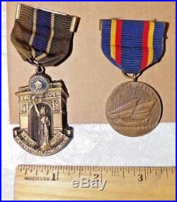 Rare Usmc Marines Yangtze Service Medal Numbered