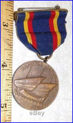 Rare Usmc Marines Yangtze Service Medal Numbered