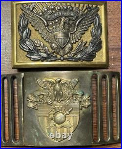 Rare West Point Cadet Belt Buckle Sheffield Edwards, CIA Security Director Rare West Point Cadet Belt Buckle Sheffield Edwards, CIA Security Director