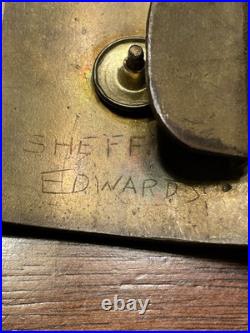 Rare West Point Cadet Belt Buckle Sheffield Edwards, CIA Security Director