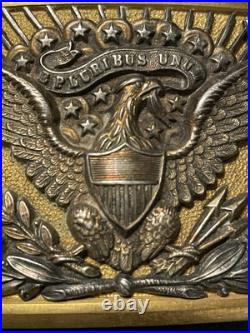 Rare West Point Cadet Belt Buckle Sheffield Edwards, CIA Security Director