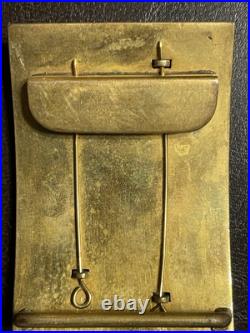 Rare West Point Cadet Belt Buckle Sheffield Edwards, CIA Security Director