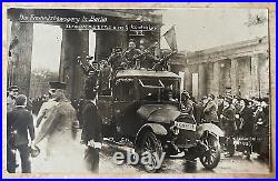 Rare! Wwi German November Revolution Nov 9, 1918 Photo Postcard Rppc