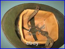 Rare complete Peruvian M34 helmet casque Stahlhelm casco elmo m WW2 Perou