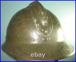 Rare complete Peruvian M34 helmet casque Stahlhelm casco elmo m WW2 Perou