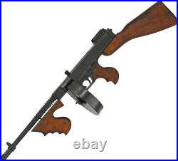 Replica THOMPSON tommy gun Military S. M. G. SUB-MACHINE GUN DENIX NON-FIRING