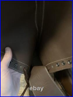 Repro WWII Cavalry Boots SIZE 11D