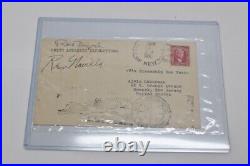 Richard E Byrd Antarctic Expedition US Navy Novilla Haberman Signed Signature