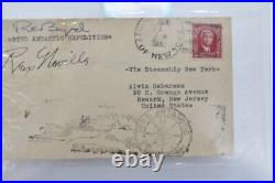 Richard E Byrd Antarctic Expedition US Navy Novilla Haberman Signed Signature