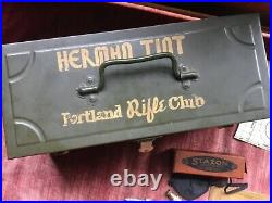 Rifle range box P. J. O'HARE M1903 Springfield Sight Adjustment Tool stand lot